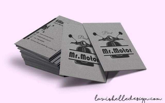 Mr.Motor business card design